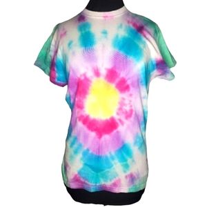 Tie dye women's tee